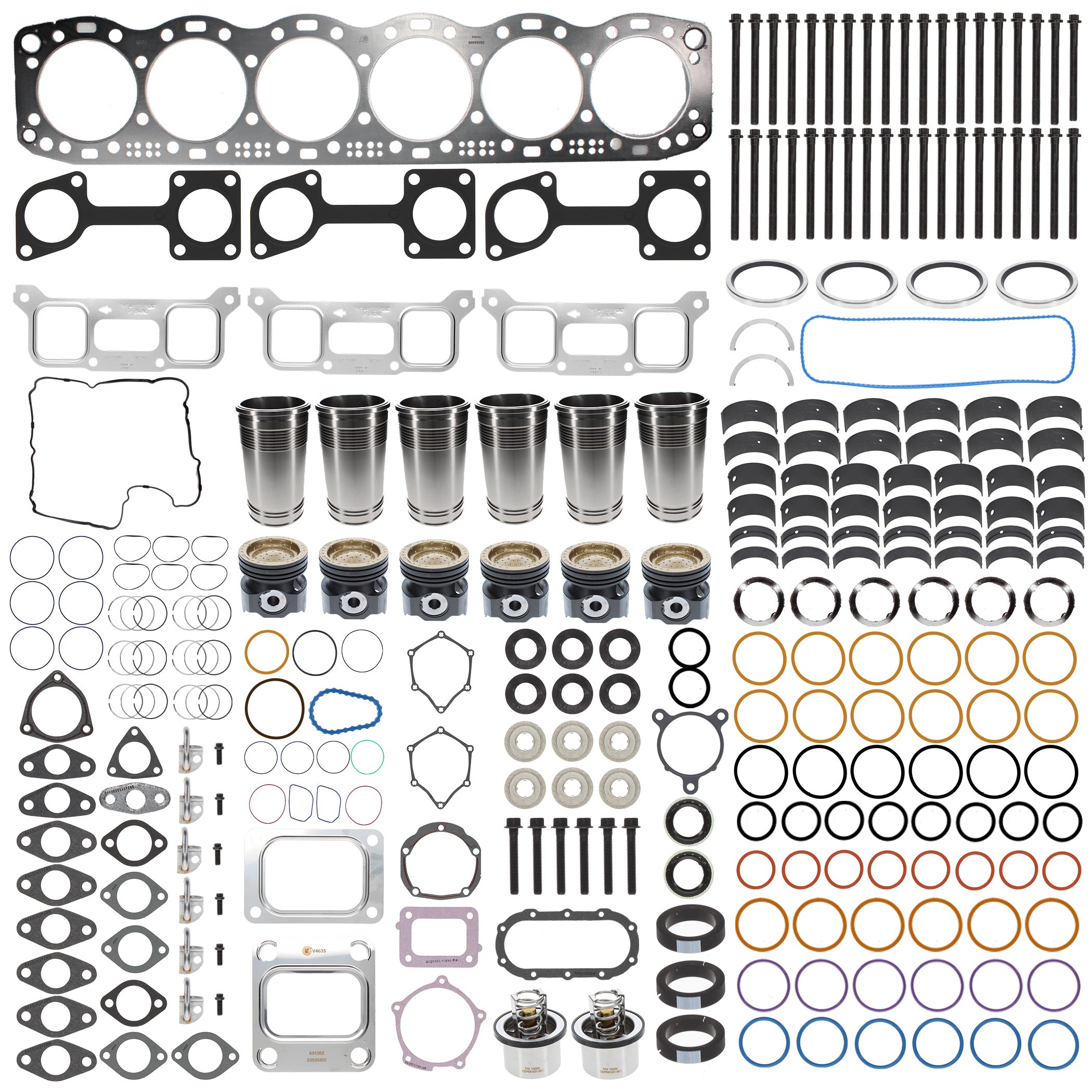 Detroit Diesel Series 60 In-frame Engine Rebuild Kit, New (S60109-017H ...